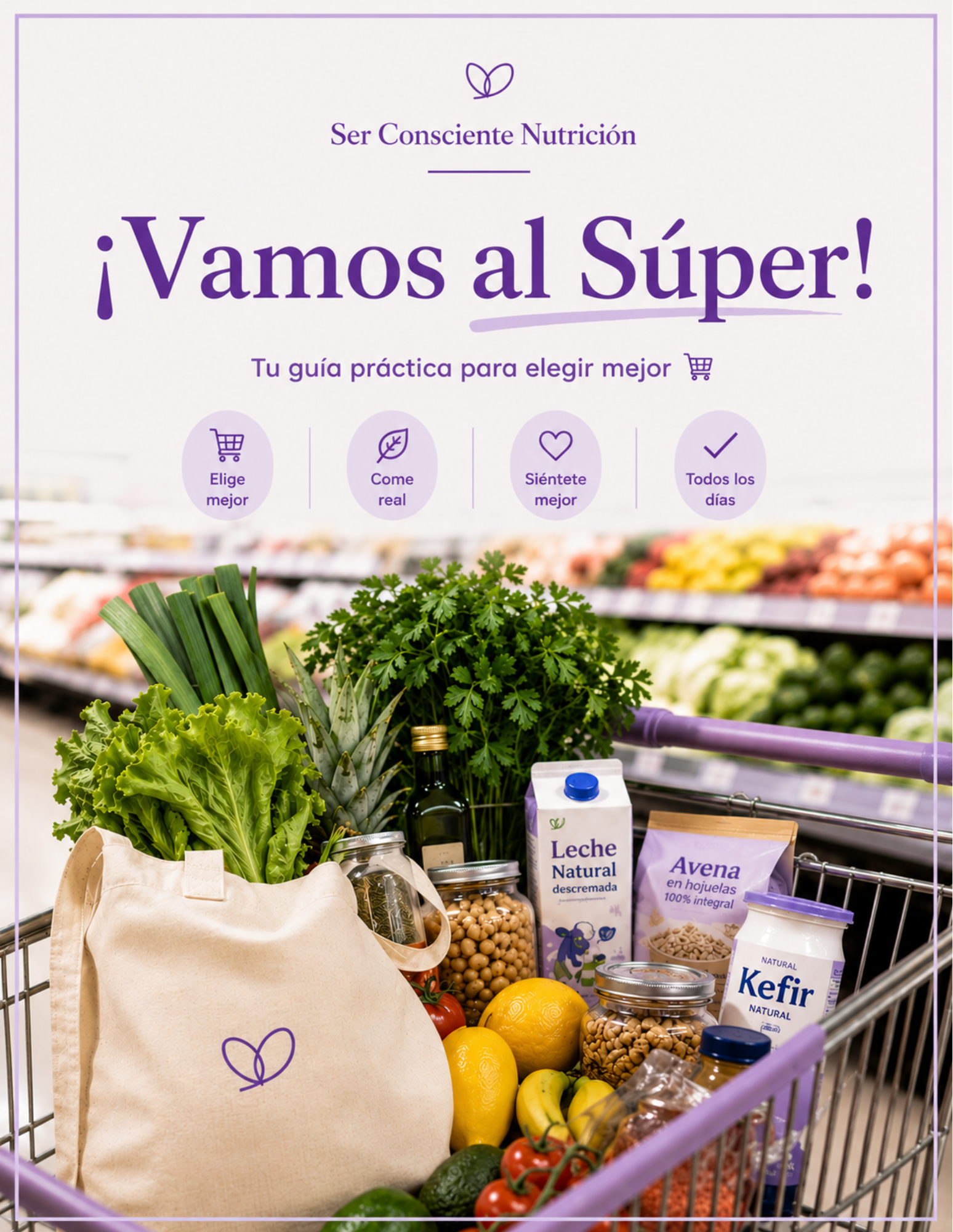 Guía de supermercado "Vamos al súper"