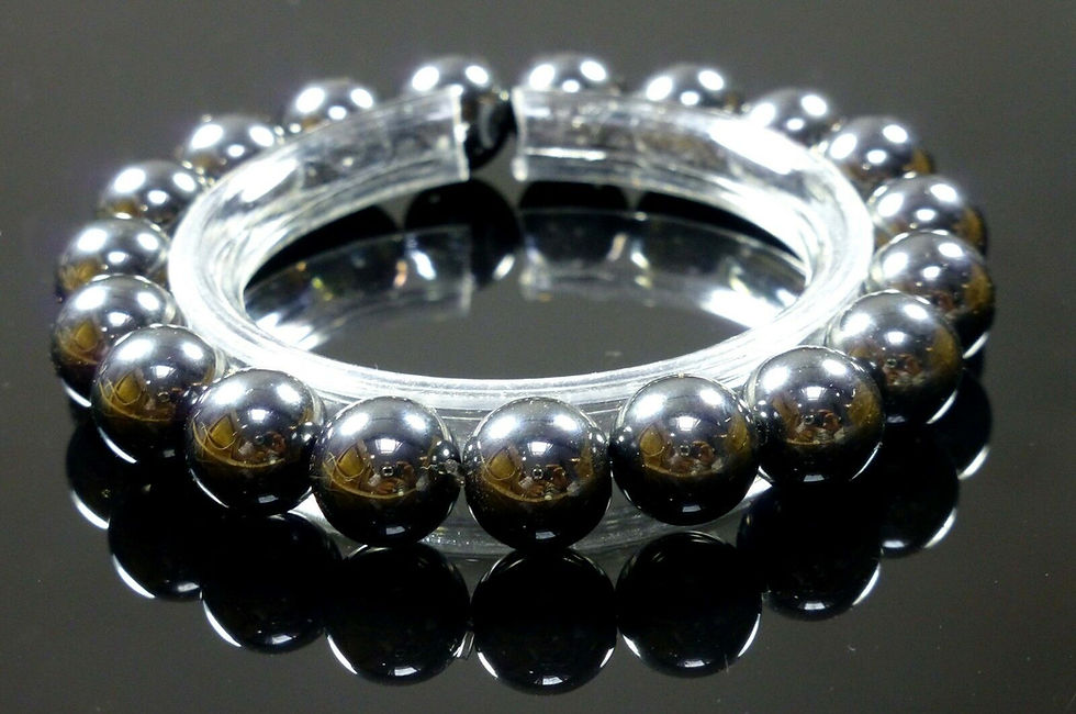 Thumbnail: Magnetic Hematite Bracelet