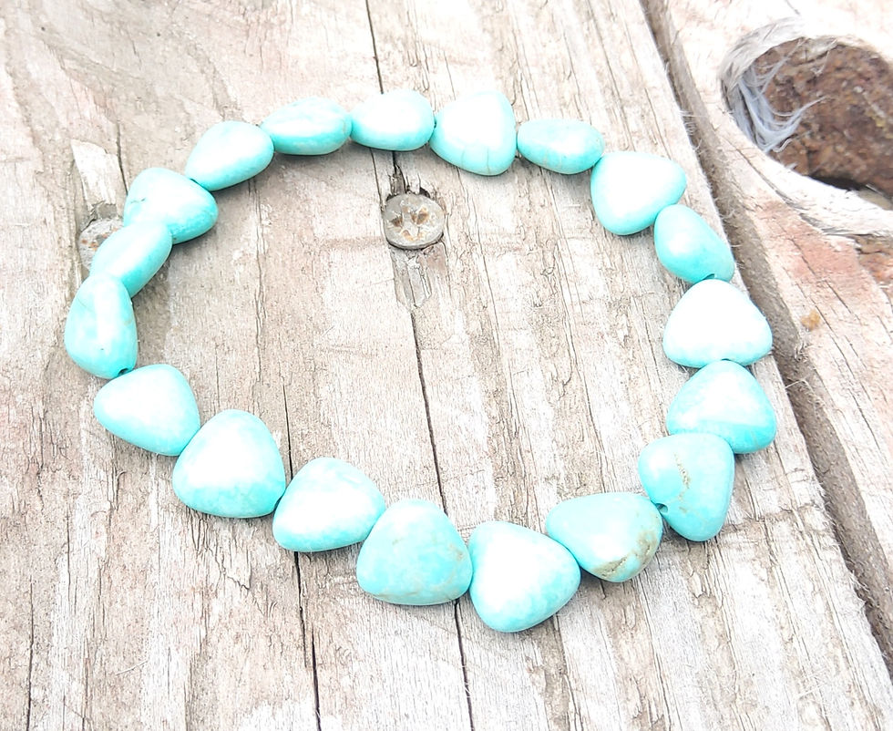 Thumbnail: Turquoise Heart Bracelet