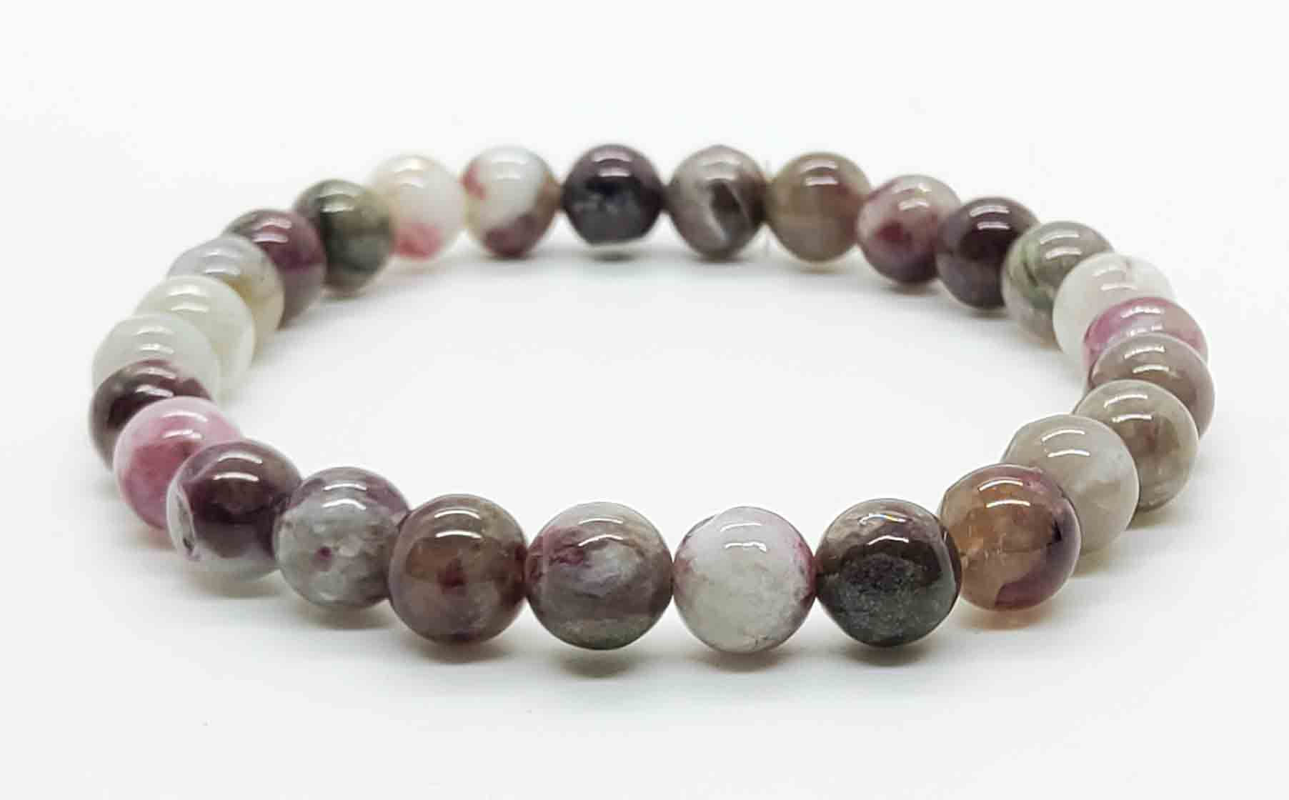 Tourmaline Gemstone Bracelet, 6mm, 8mm