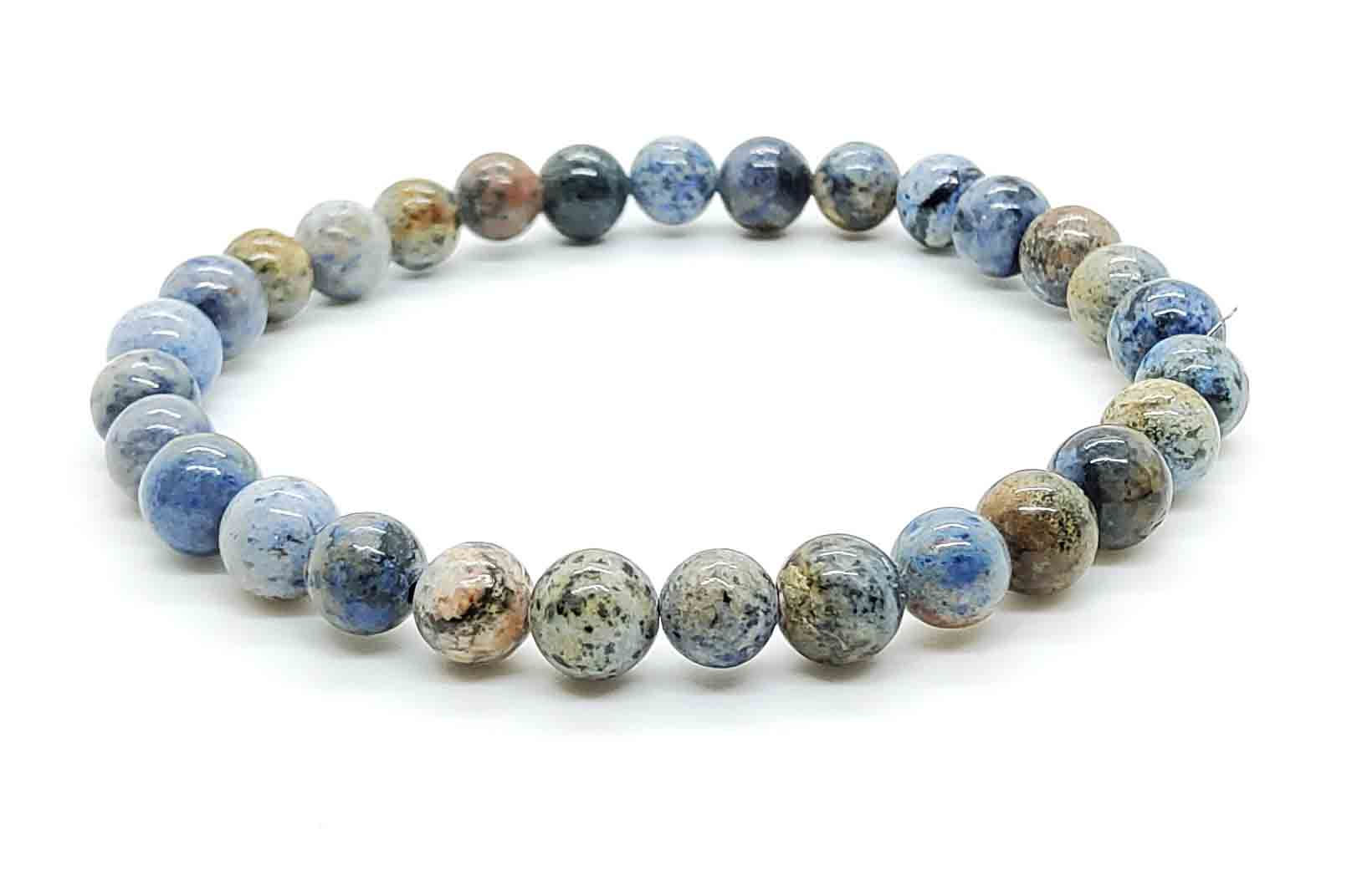 Dumortierite Gemstone Bracelet, 6mm, 8mm