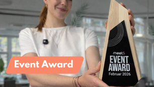 Die Gewinnerin des Event Awards im Februar 2026