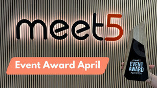 Der Meet5 Event Award im April