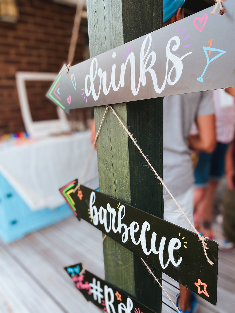 Festival signage