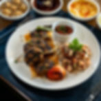 Grilled Skewered Meatballs