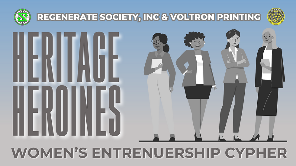 Heritage Heroines: Women's Entrepreneurship Cypher