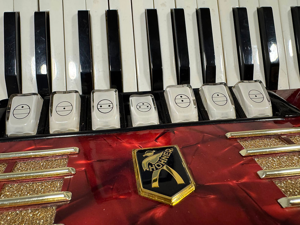 Miniatura: 🇩🇪Acordeón Hohner Verdi II N, 96 bajos.