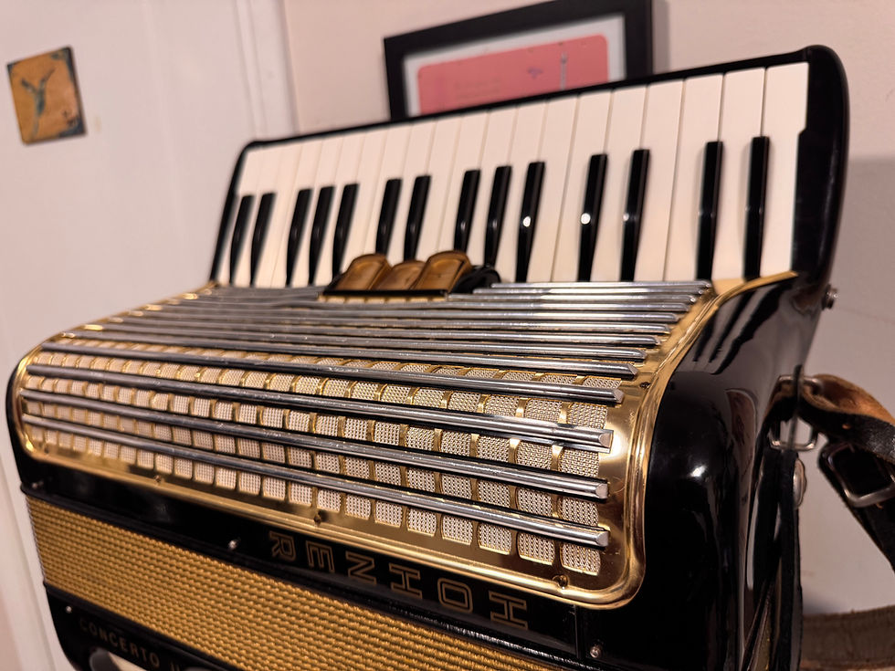 Miniatura: 🇩🇪Acordeón Hohner Concerto II, 72 bajos