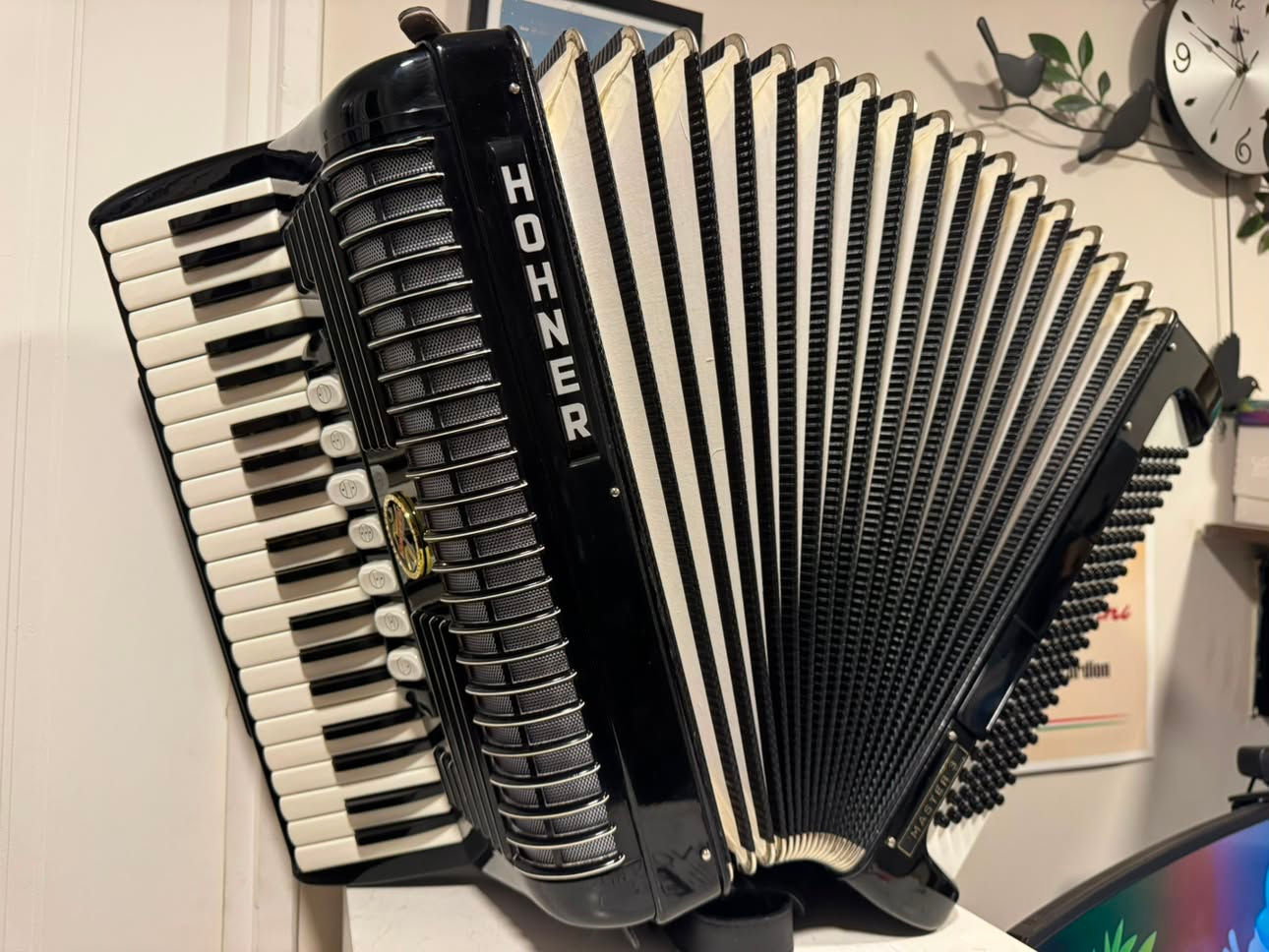Acordeón Alemán Hohner Maestro III 120 bajos