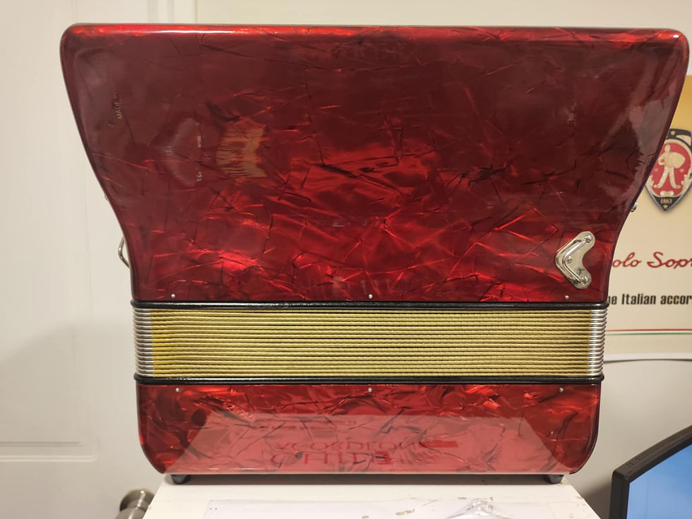 Miniatura: 🇩🇪Acordeón Hohner Concerto II, 72 bajos.