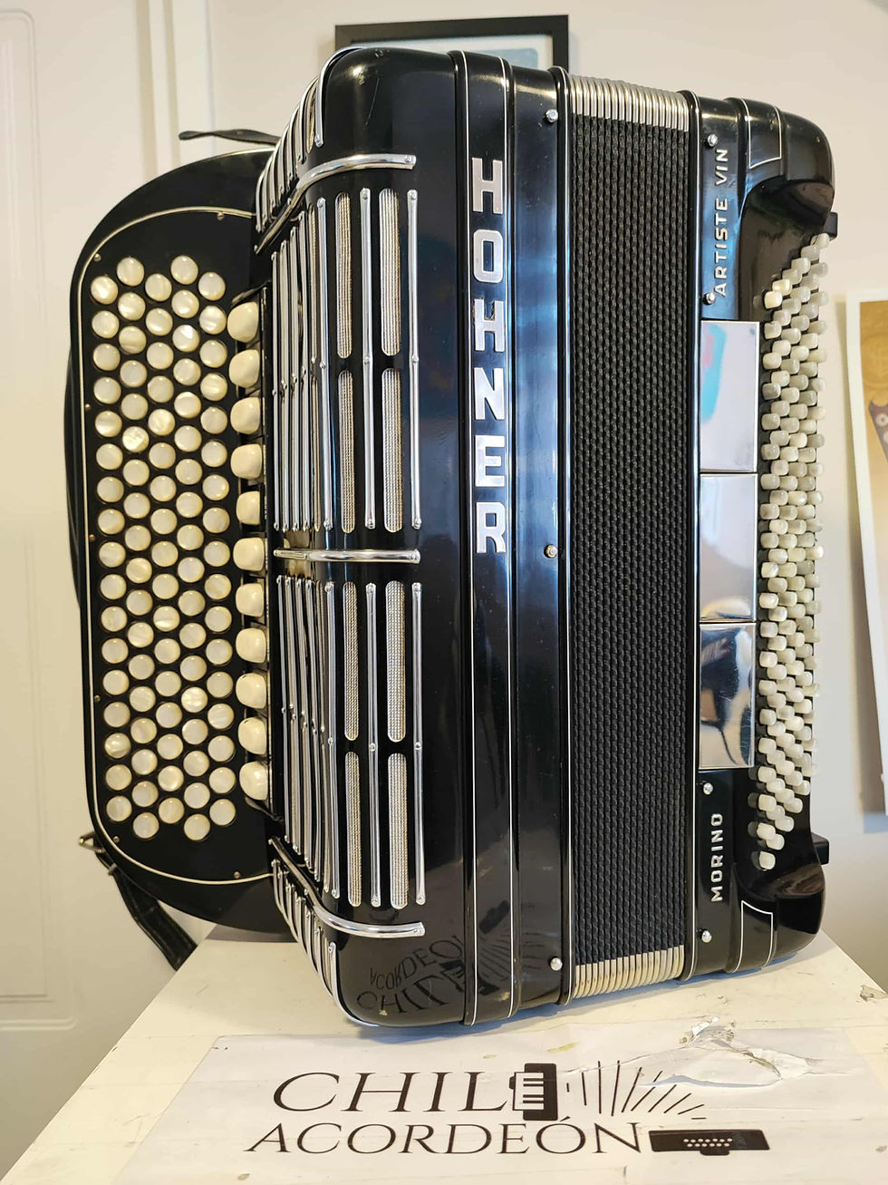 Miniatura: 🇩🇪 Acordeón Hohner Morino Artiste VI N