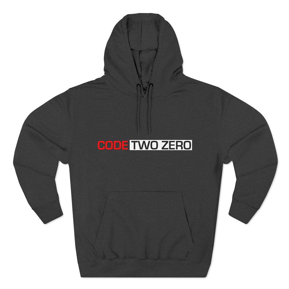 C20 | Three-Panel Fleece Hoodie
