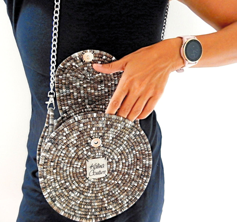 Sac bandoulière sans cuir gris