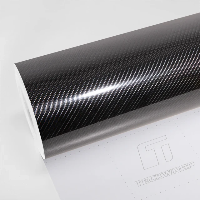 TeckWrap Sable Carbon Gloss PPF | Black Carbon Fiber Paint Protection Film (CPX6