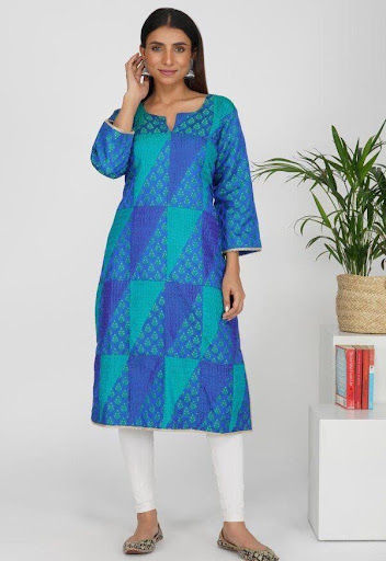 Royal Blue Kurta Set