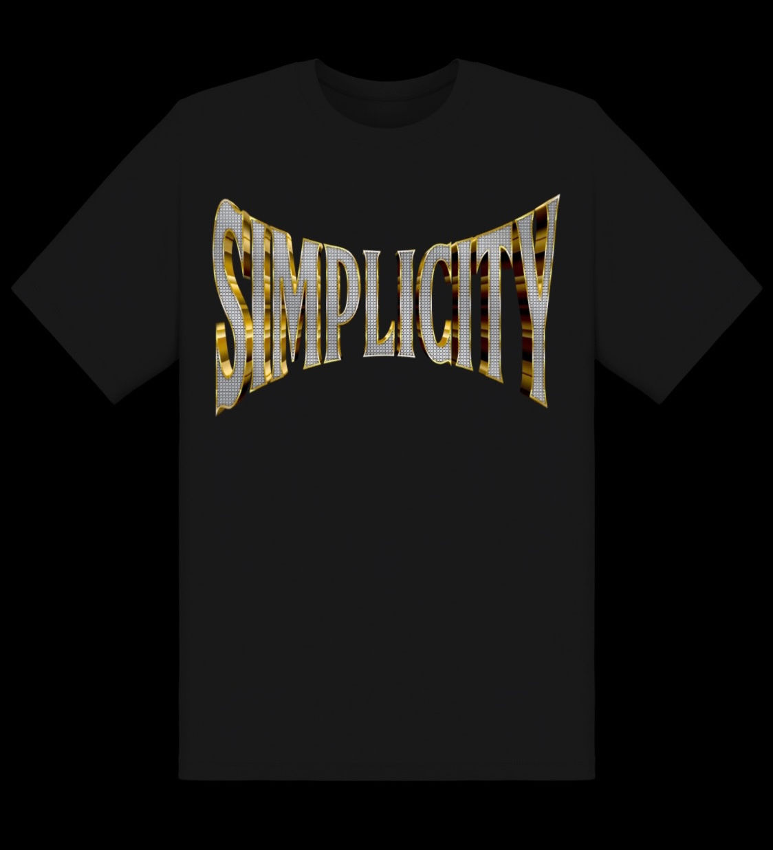 Gold Diamond Simplicity T-shirt