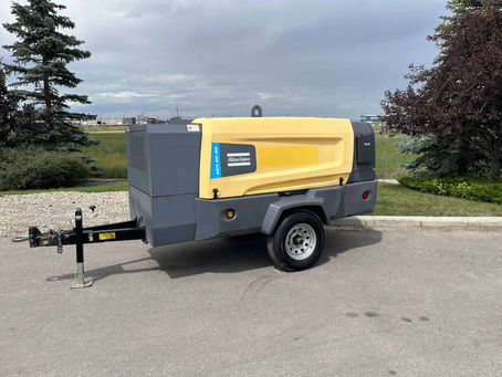 Atlas Copco mobile air compressor repair