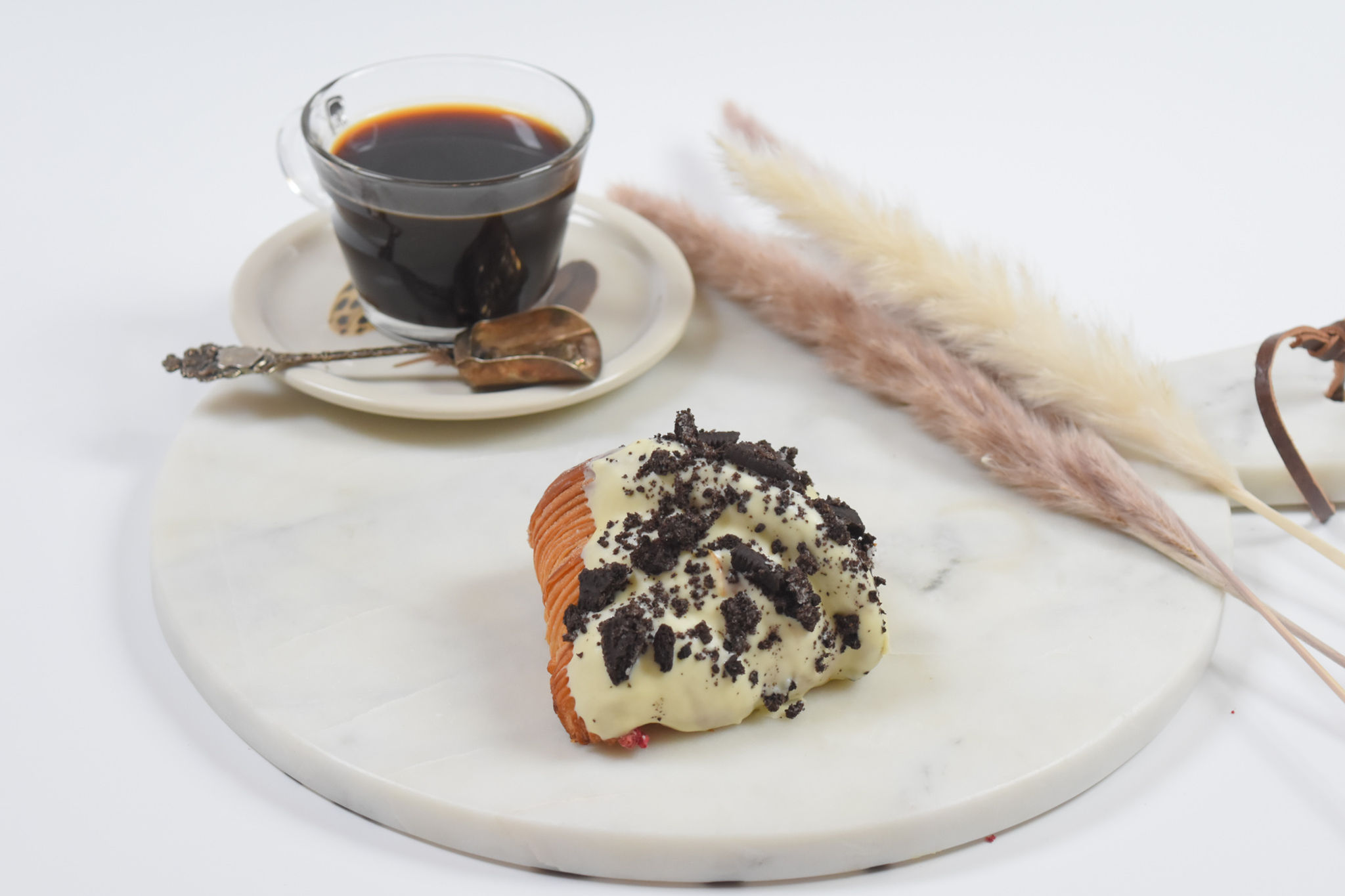 Dipped Croissant - Crushed Oreo