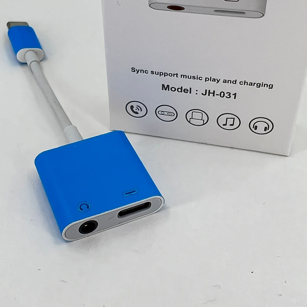 Thumbnail: Dual Type C Adapter Charging + Play
