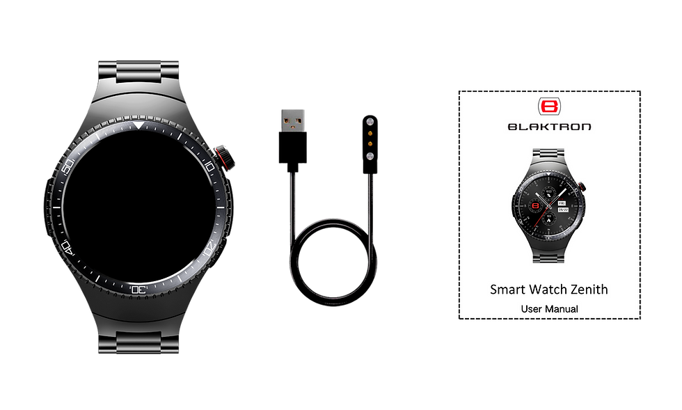 Packing List - Blaktron Zenith Smartwatch