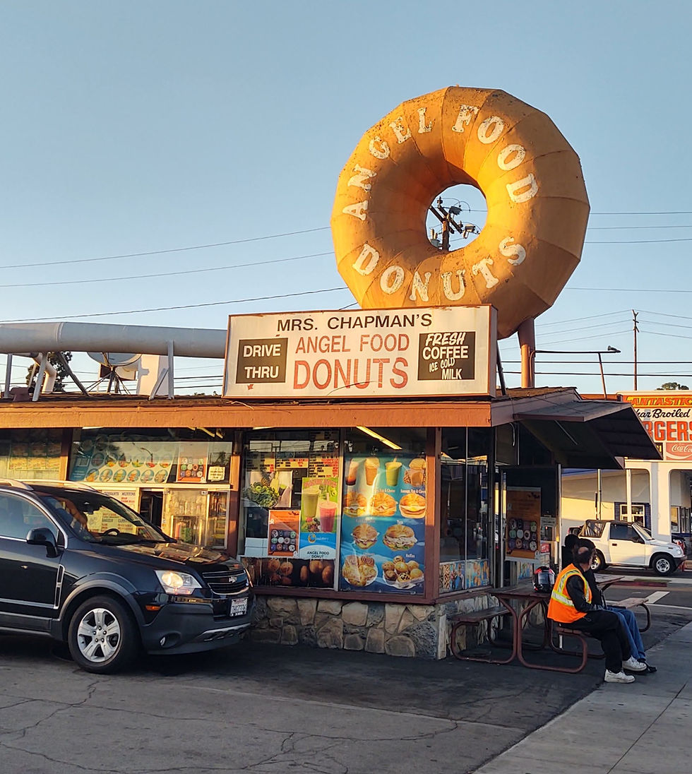Giant Donut, Long Beach California
