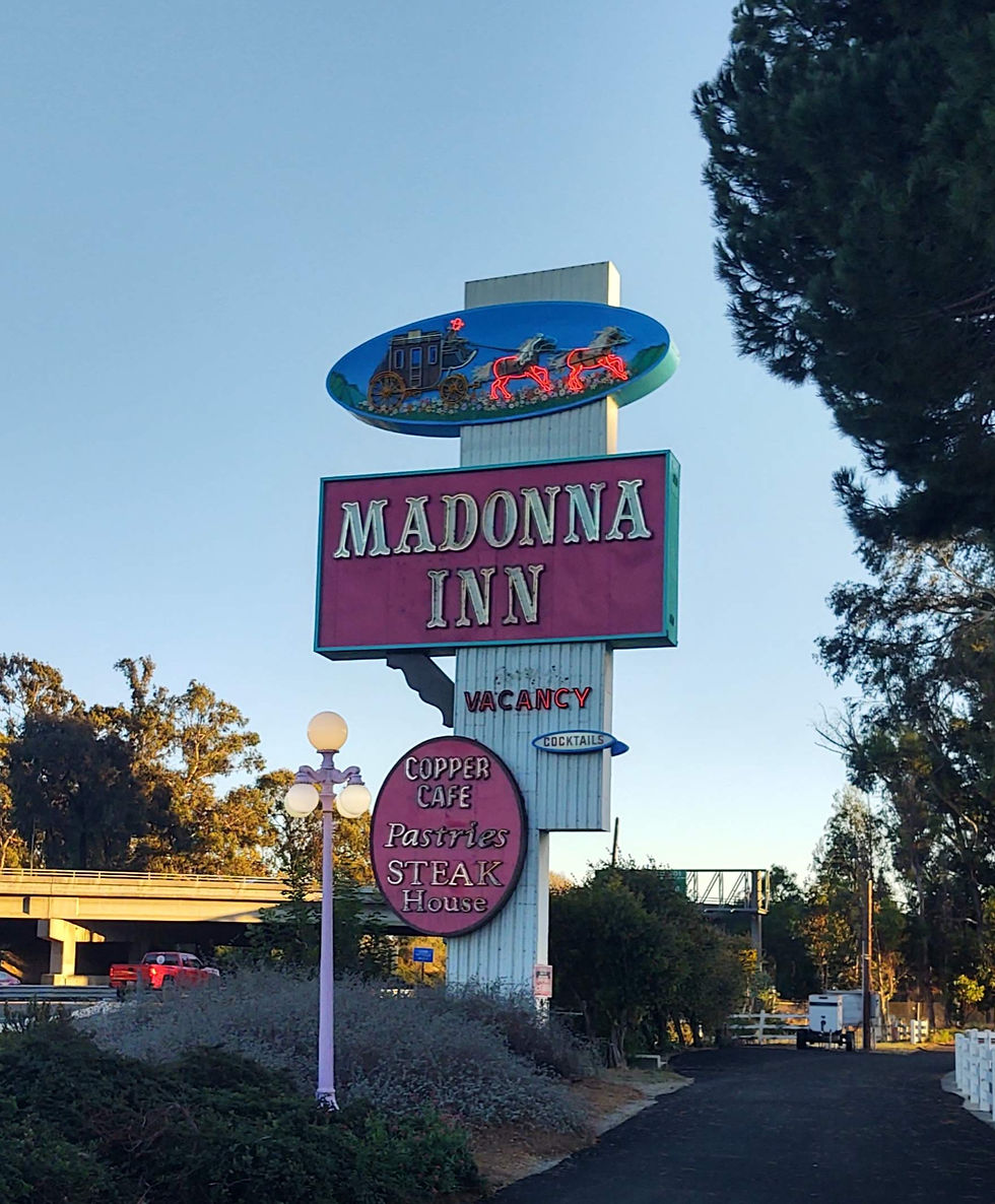 The Madonna Inn, San Luis Obispo California