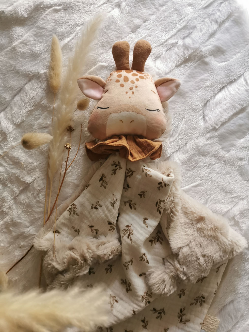 Miniature : Doudou Girafe personnalisé