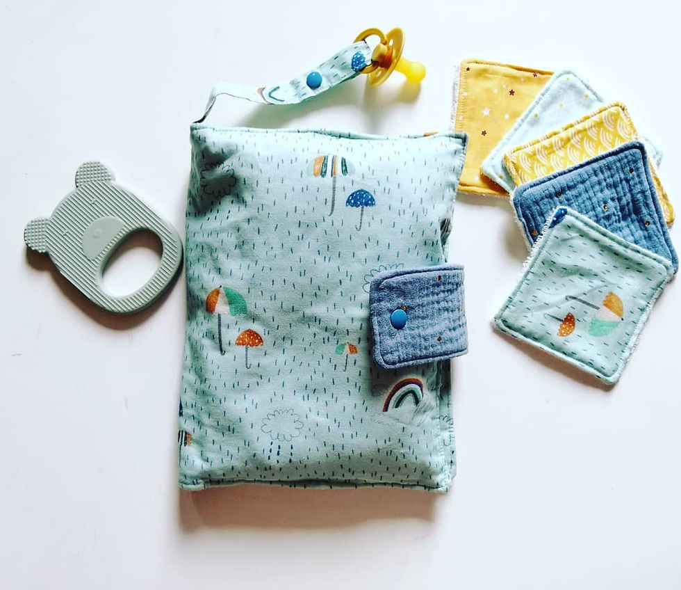 Miniature : Pochette à langer nomade personnalisable