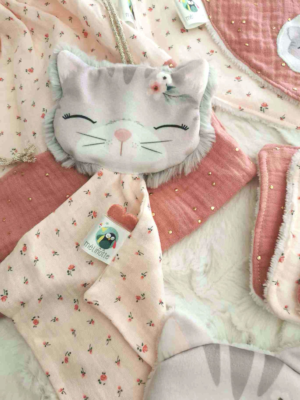 Miniature : Kit naissance Chat fleuri