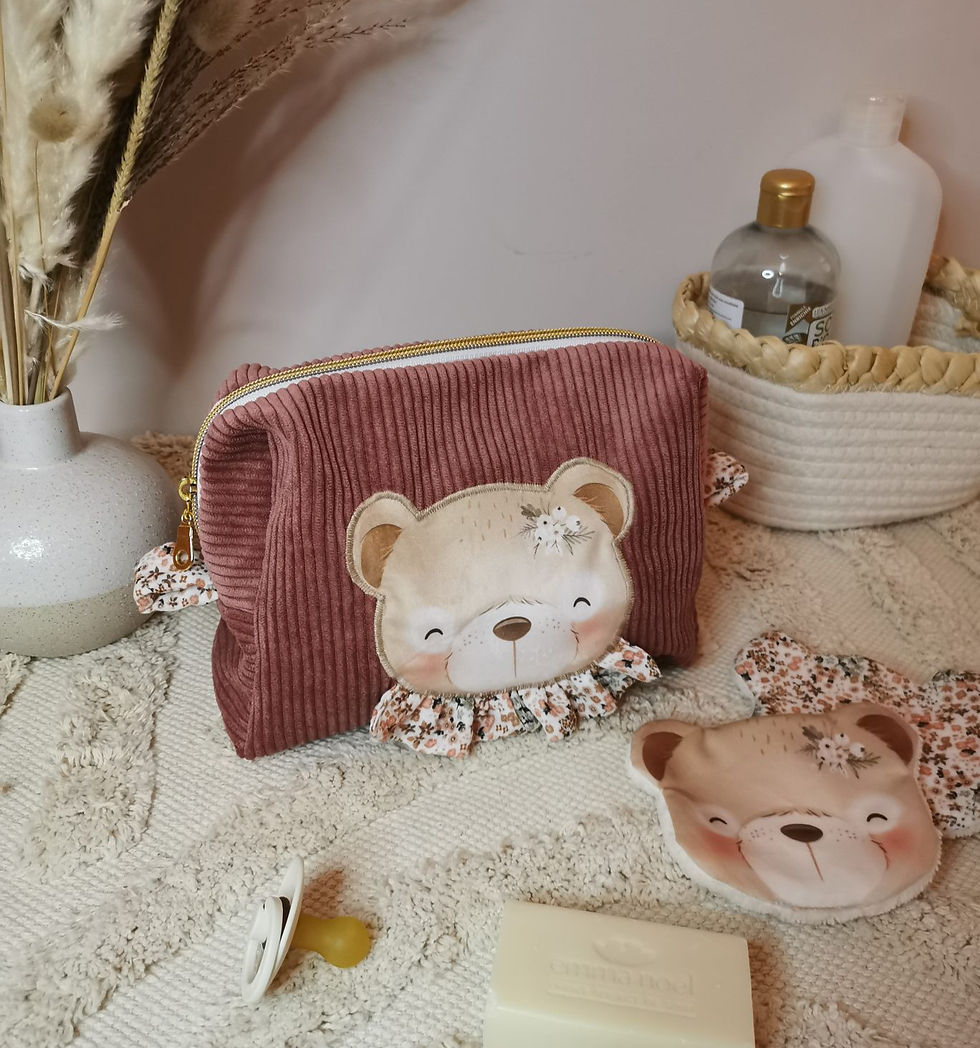 Miniature : Trousse toilette Ourson