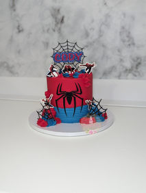 spiderman cake cakes glasgow boys birthday cake