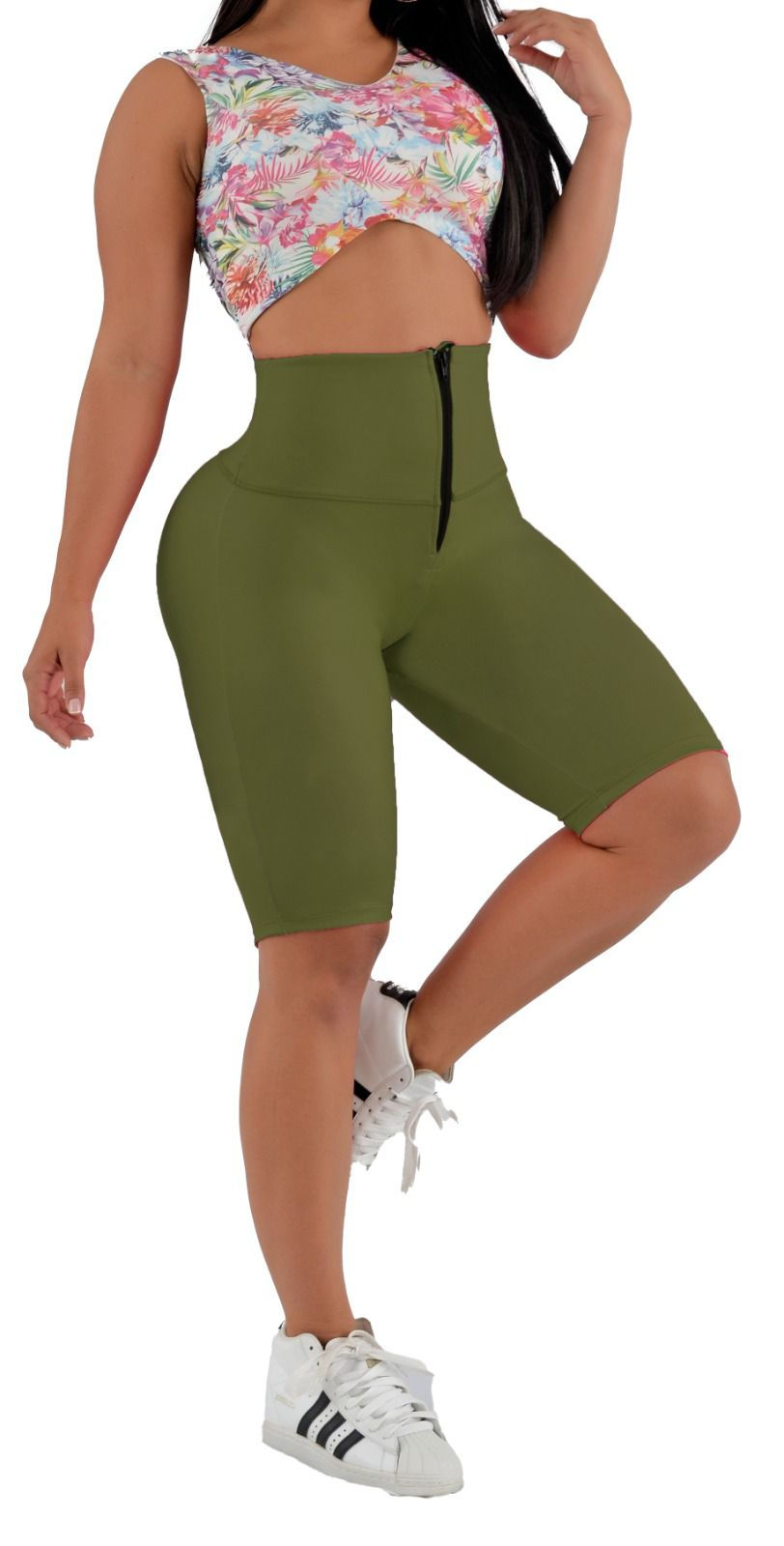 Miniatura: Short biker con faja