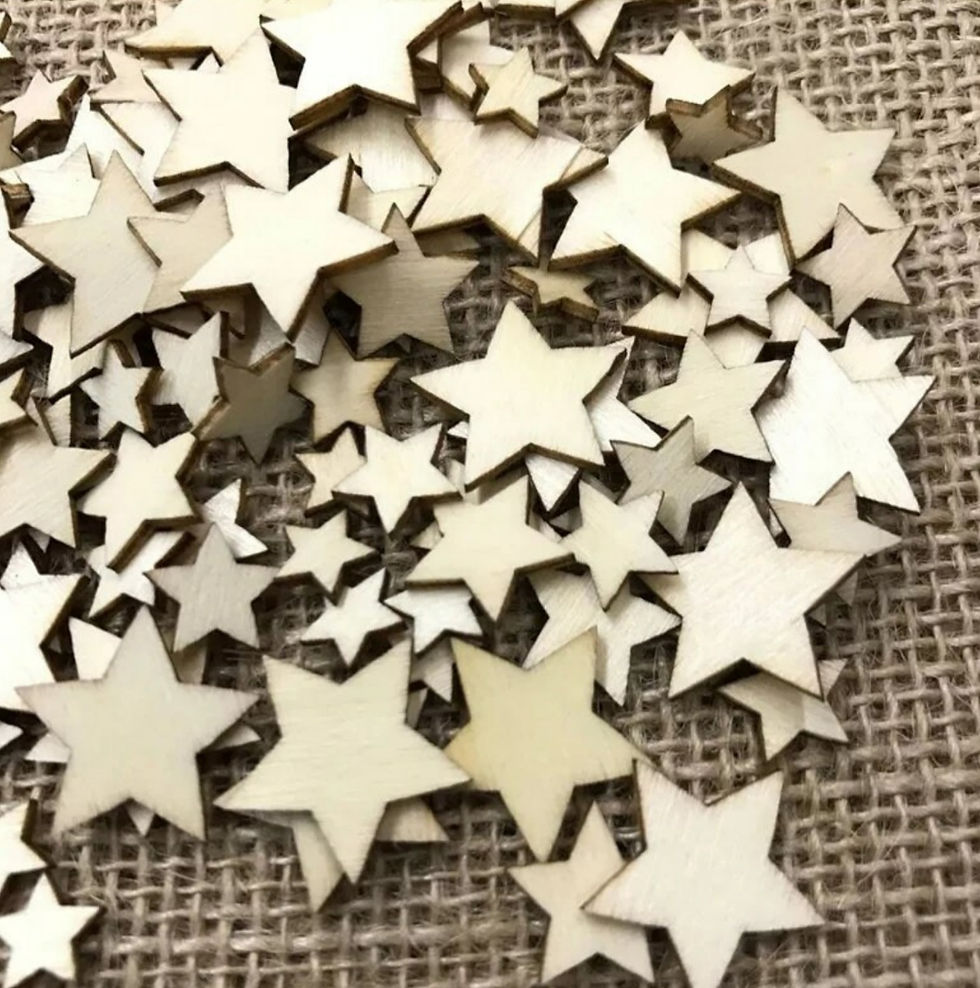 Thumbnail: Wooden Shapes - Stars