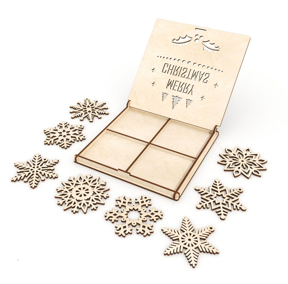Thumbnail: Christmas Decoration Boxed Set - 24 pcs