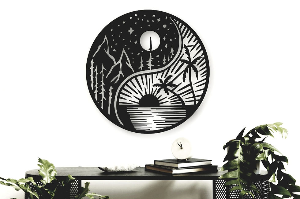 Moon - Sun Wall Art