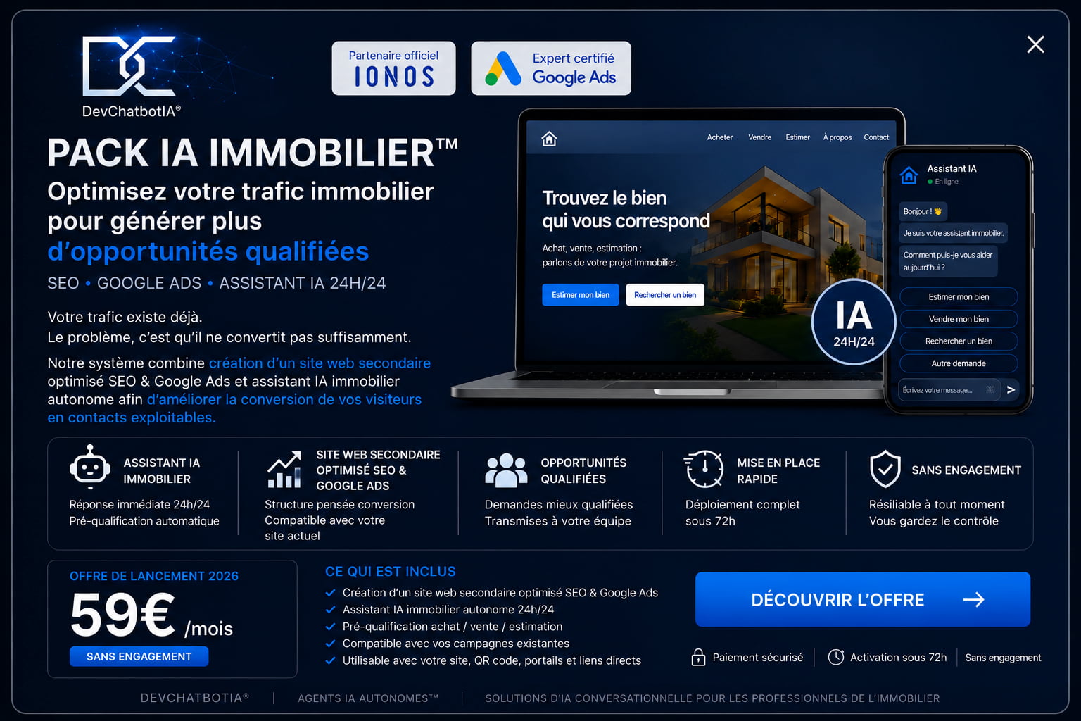 Pack IA Immobilier