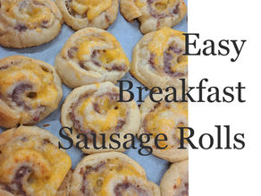 Easy Breakfast Sausage Rolls