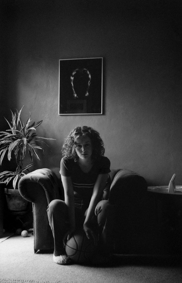 black and white portrait 