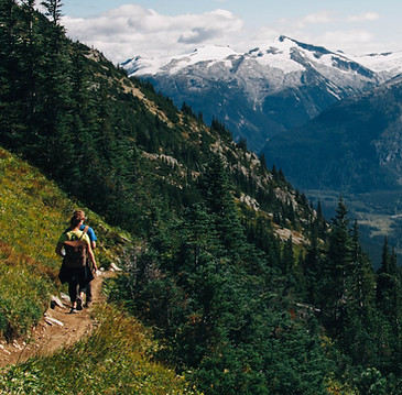 Hiking in Nature