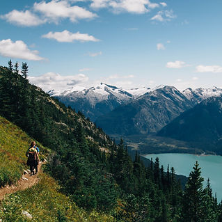 Hiking in Nature