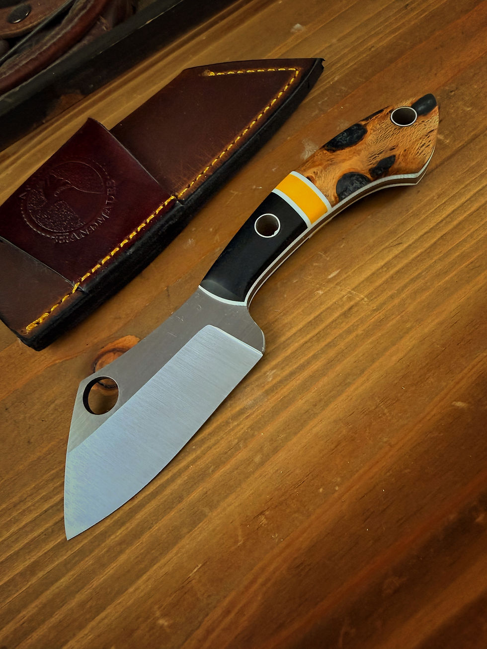 Thumbnail: Ranch-Hand Cleaver w/ Segmented Scales