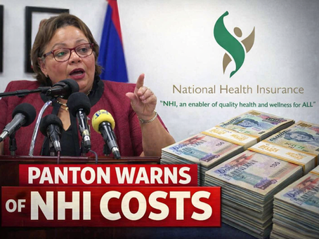 Panton Warns of NHI Costs - PM Pushes Back