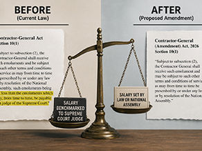 Contractor-General Amendment Mirrors Proposed Changes to Ombudsman Act