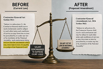 Contractor-General Amendment Mirrors Proposed Changes to Ombudsman Act