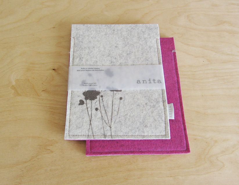 Felt Sleeve for Kobo reader