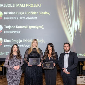 Pomalo – the first Croatian digital magazine on projects, change, and innovation wins second place at the IPMA Croatia Project Management Awards