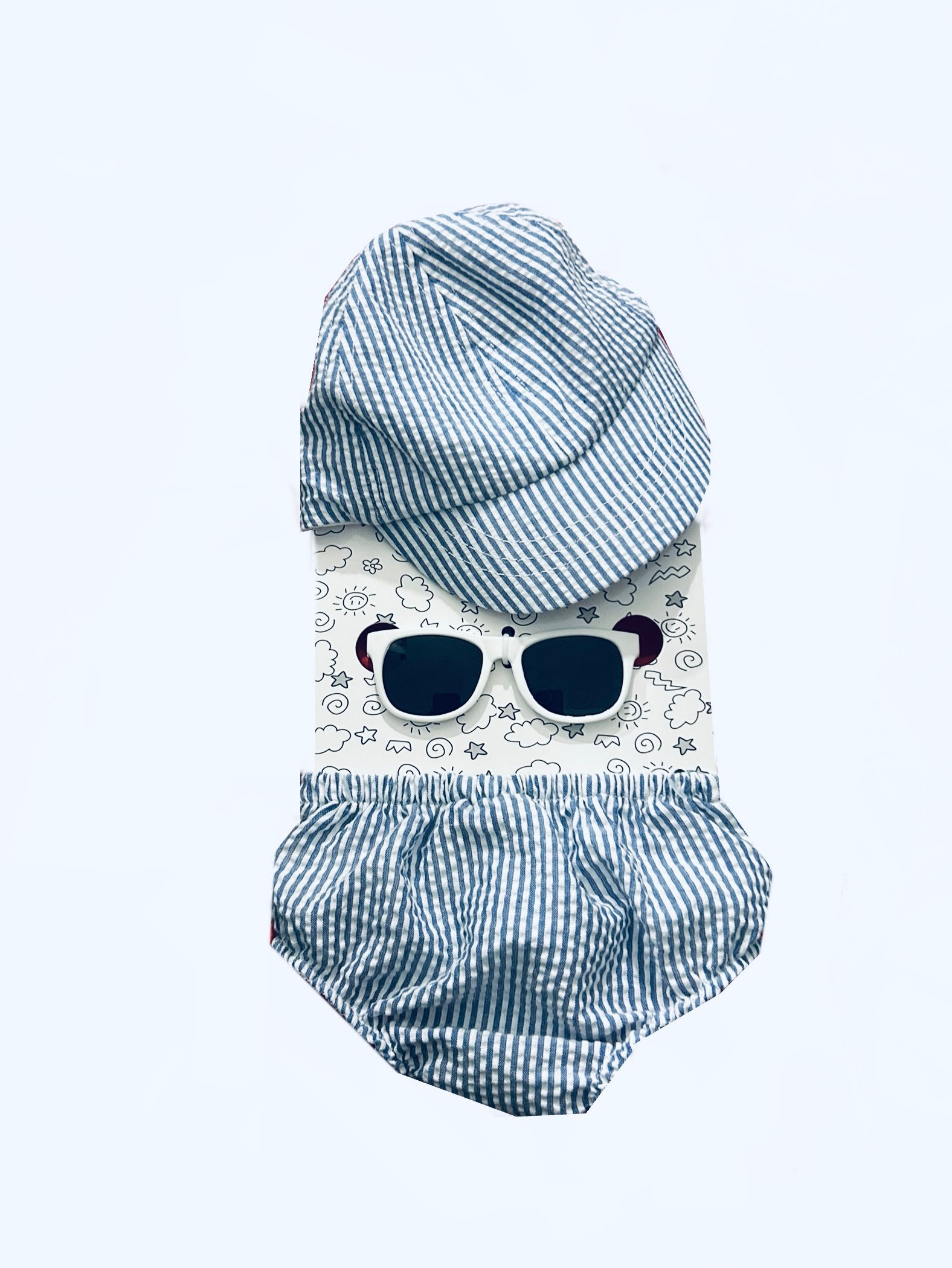 Angel Face Baby 3pc Hat Set