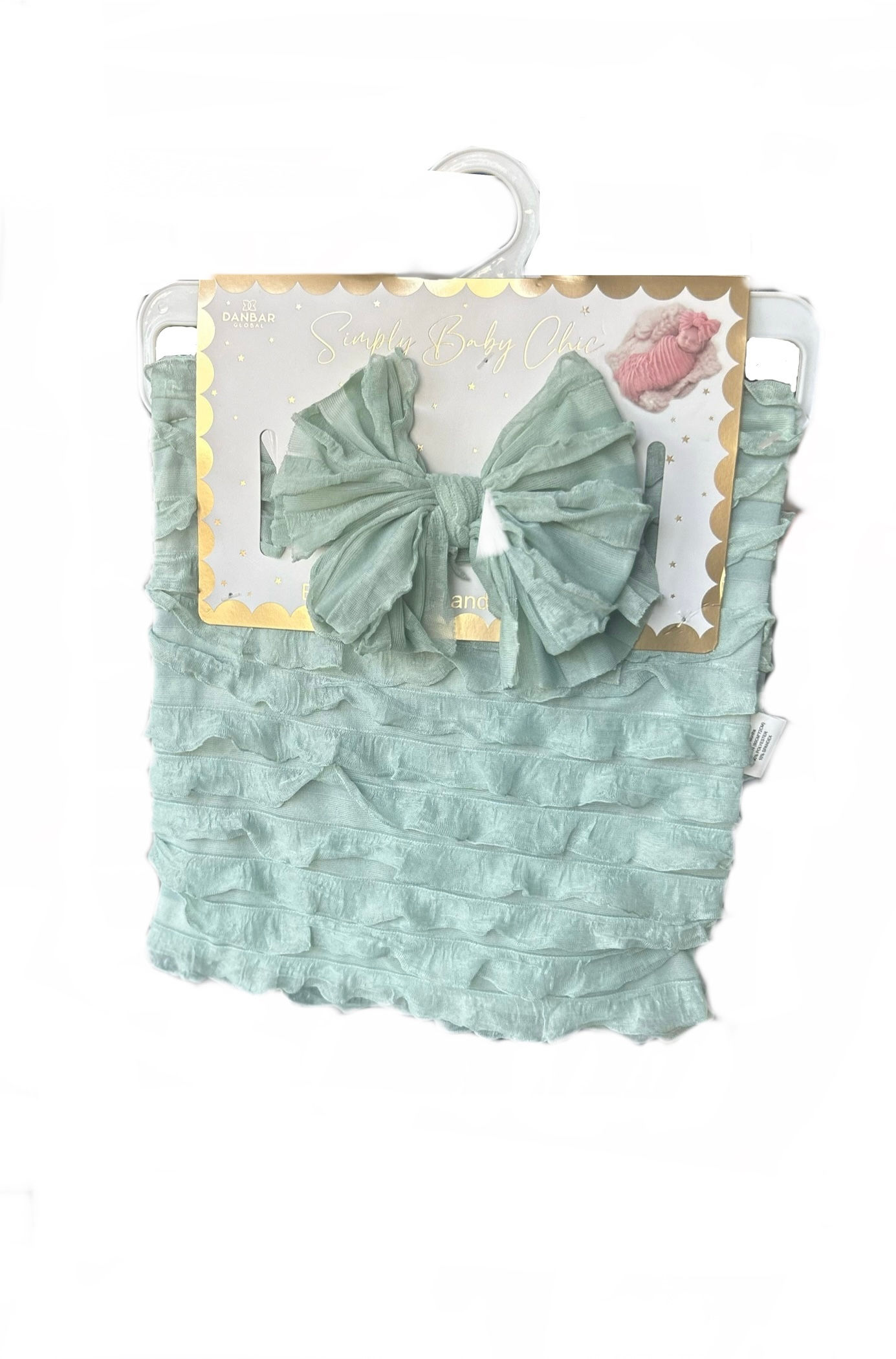 Simply Baby Chic  Baby Swaddle & Headwrap