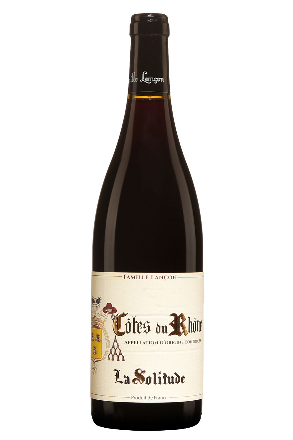 Famille Lançon Côtes du Rhône la Solitude 2018