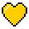 [CITYPNG.COM]Pixel Art Yellow Heart Icon FREE PNG - 1500x1500.png